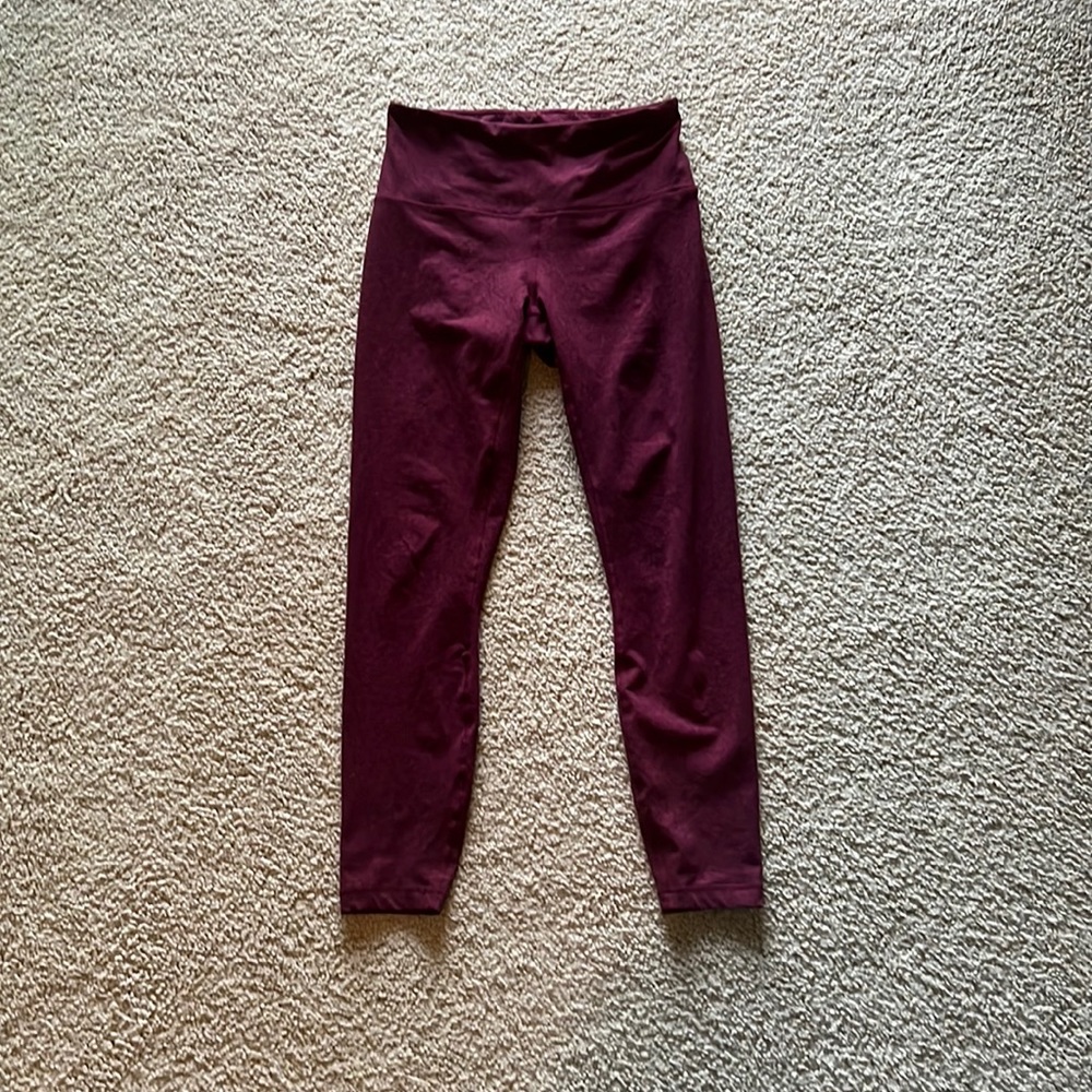Crimson Yogalicious Leggings